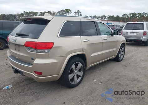 2015 Jeep Grand Cherokee Overland из США, поврежденный, VIN 1C4RJFCM6FC922298